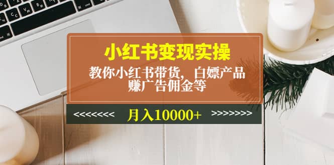 小红书变现实操：教你小红书带货，白嫖产品，赚广告佣金等网创吧-网创项目资源站-副业项目-创业项目-搞钱项目网创吧